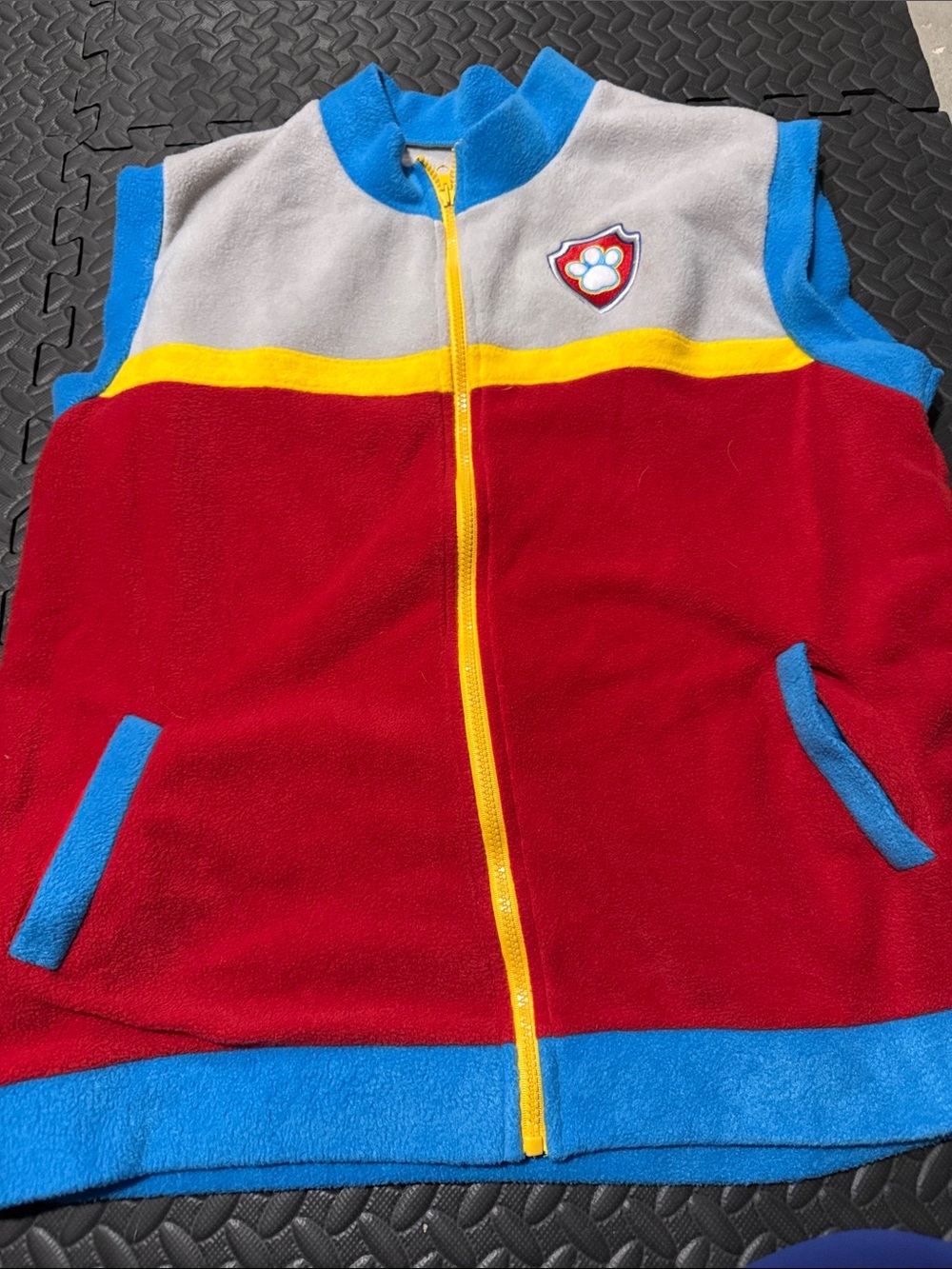 Ryder Paw Patrol Costume Vest with Paw Shield Patch